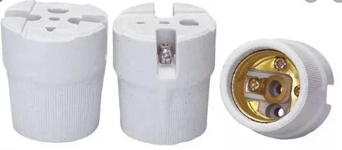 RECEPTACULO PORCELANA E-27 P/ SPOT C/ ALCA - FERTAK