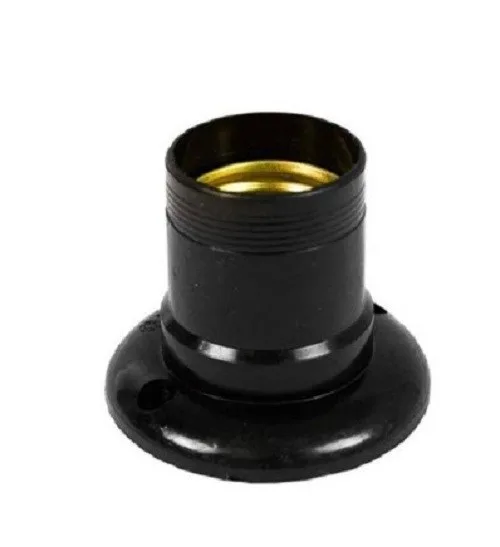 RECEPTACULO PLASTICO E-27 FIXO DE TETO - FERTAK
