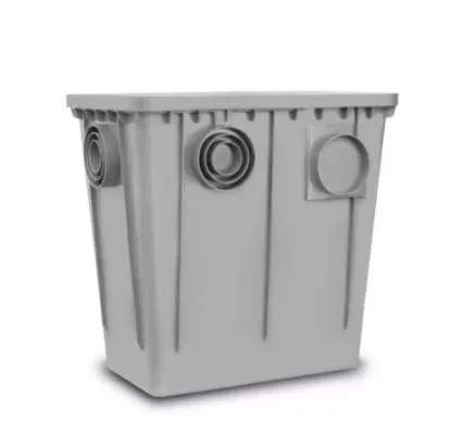 CAIXA GORDURA CINZA 52 L 520MM X 330MM X 510MM - PINCEIS ROMA