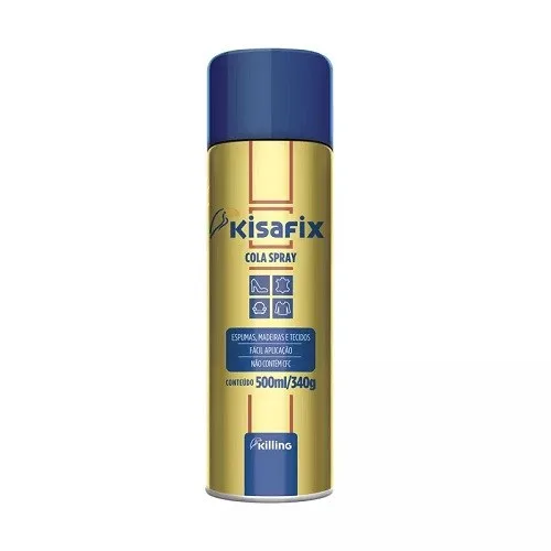 COLA CONTATO 340 G SPRAY - KISAFIX