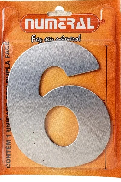 NUMERO GRANDE ACM ACO ESC. 6 - NUMERAL