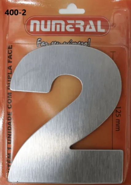 NUMERO 125MM ACM ACO ESC. 2 - NUMERAL