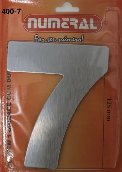 NUMERO 125MM ACM ACO ESC. 7 - NUMERAL