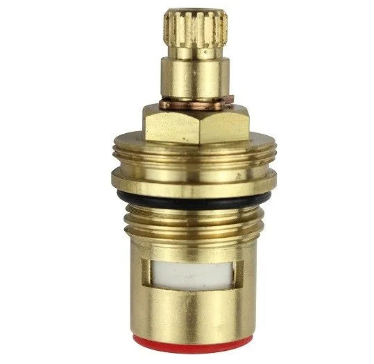MECANISMO M22 PISTAO DOURADO 1/4 VOLTA ESQ. VERMELHO - ULTRA METAIS