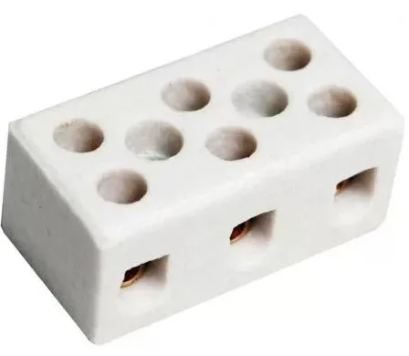 CONECTOR PORCELANA 16MM 3P. - PRISMATEC