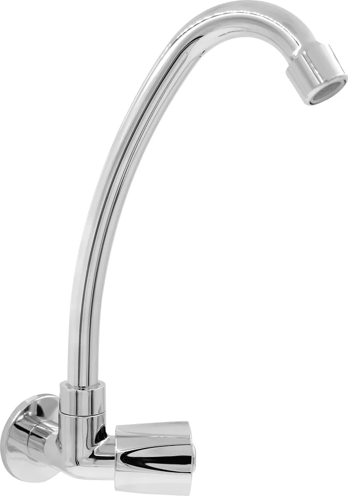 TORNEIRA ABS CROMADA COZINHA PAREDE C25 - ULTRA METAIS