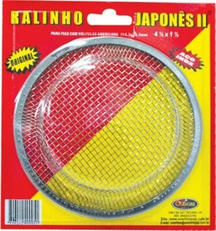RALINHO DE INOX P/ PIA 4.1/2'' X 1.1/2'' - OVERTIME