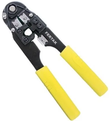 ALICATE CRIMPADOR RJ45 - FERTAK