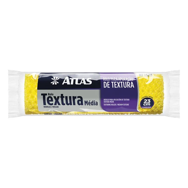 ROLO TEXTURA MEDIA 23CM S/ CABO - PINCEIS ATLAS