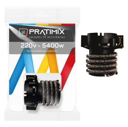 RESISTENCIA 4 TEMP. KIBANHO FAME 6800W 220V (13) - PRATIMIX