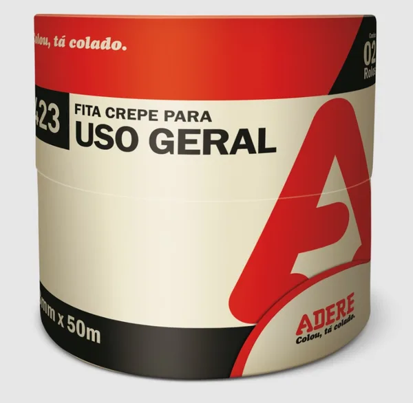 FITA CREPE USO GERAL 48 MM X 50 M - ADERE