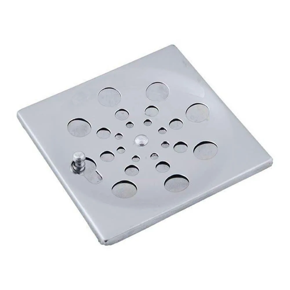 GRELHA INOX QUADRADA 15CM X 15CM C/ FECHO CROMADA - OVERTIME