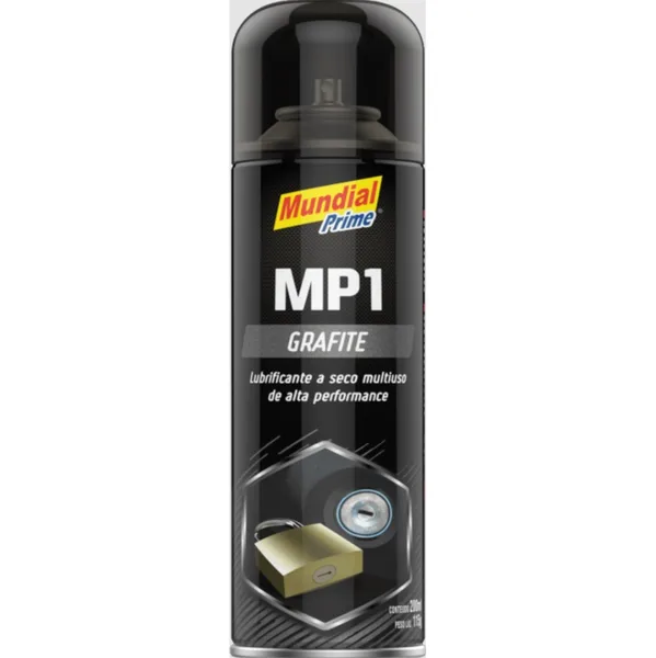GRAFITE SPRAY 200ML/115G - MUNDIAL PRIME