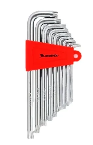 JG. CHAVE TORX LONGA C/ 9 PC CRV - MTX