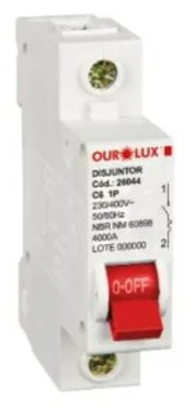 DISJUNTOR UNIPOLAR 20A - OUROLUX