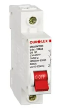DISJUNTOR UNIPOLAR 32A - OUROLUX