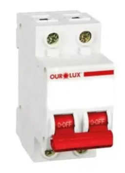 DISJUNTOR BIPOLAR 80A - OUROLUX