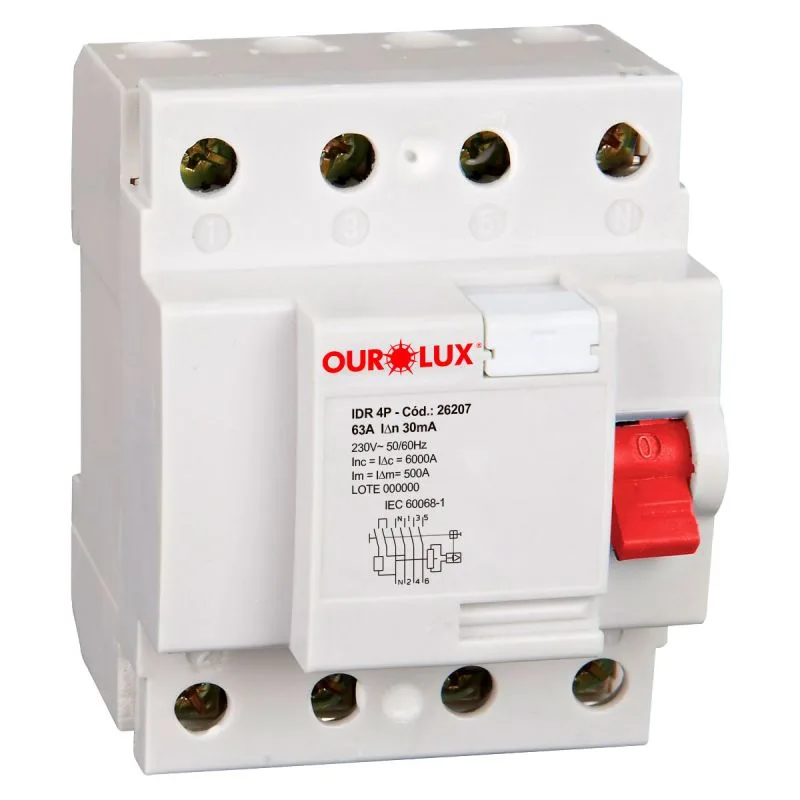 DISPOSITIVO IDR TETR 25A 30MA - OUROLUX
