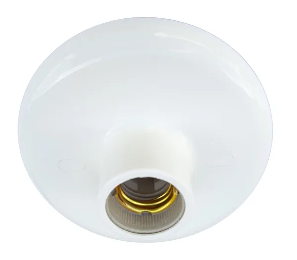 PLAFON C/ SOQUETE PORCELANA BRANCO - REUE