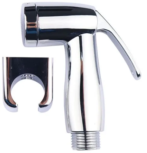 GATILHO DE DUCHA HIGIÊNICA ABS CROMADO PLUS C/ SUPORTE