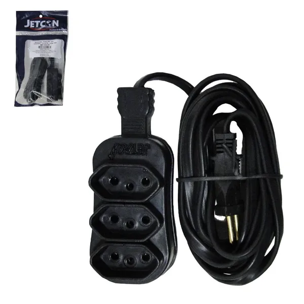 EXTENSAO CABO PP TRIPOLAR 3 X 0.75MM 10M - JETCON
