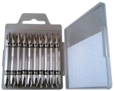JG. BITS PHILIPS PH2 DUPLO 65MM CRV C/ 10 PC - RAYCO