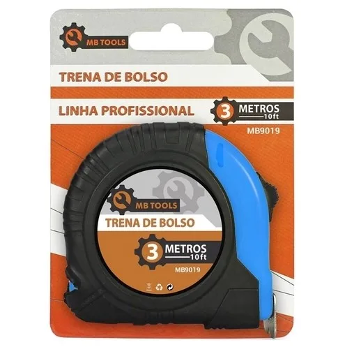 TRENA EMBORRACHADA 5M X 19MM C/ TRAVA - MBTECH