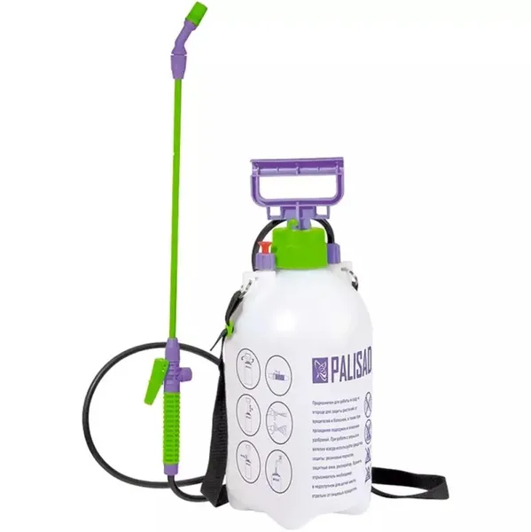 PULVERIZADOR 7 L C/ BOMBA, MANGUEIRA E ASPERSOR - PALISAD