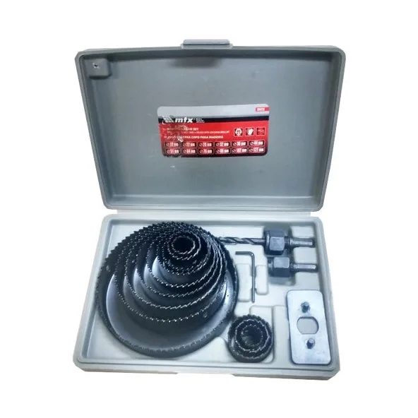 JG. SERRA COPO 19 A 127MM + 4 ACESSORIOS C/ 12 PC - MTX