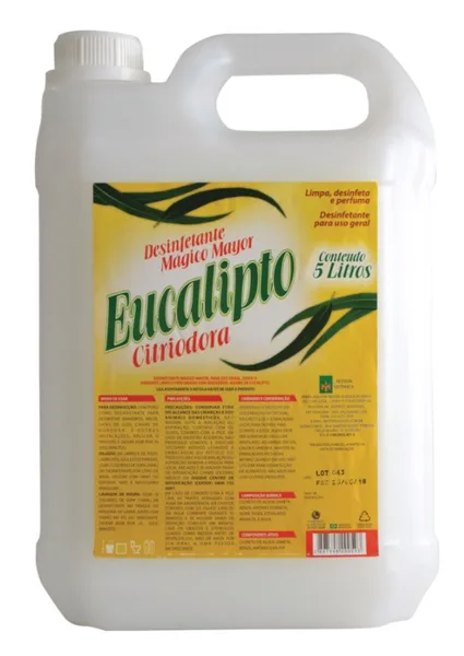 DESINFETANTE EUCALIPTO 5 L - QUIMICA LOURENCI