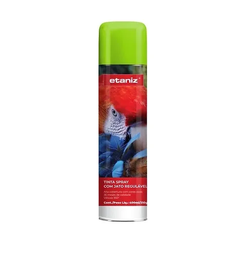TINTA SPRAY ETANIZ LUMINOSA 400ML - VERDE