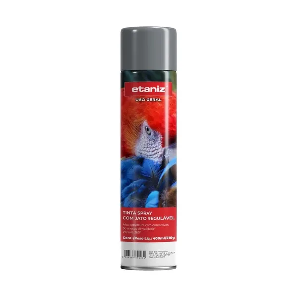 TINTA SPRAY ETANIZ U.G 400ML - CINZA PRIMER