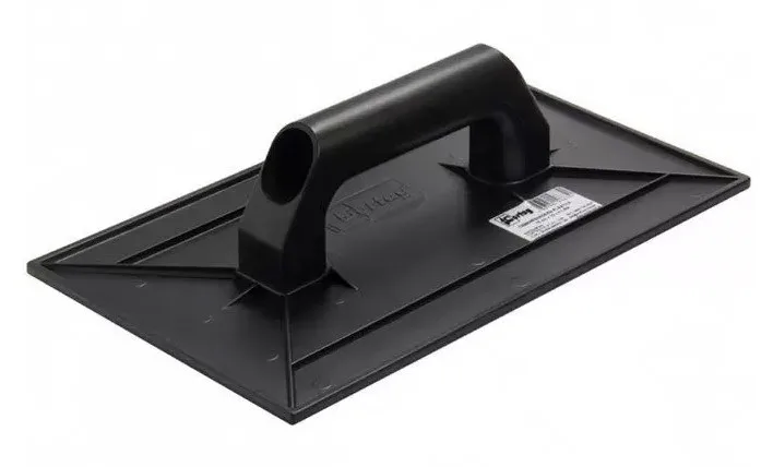 DESEMPENADEIRA ESTRIADA PROFISSIONAL C/ ABA 17 X 30CM - GERPLAST