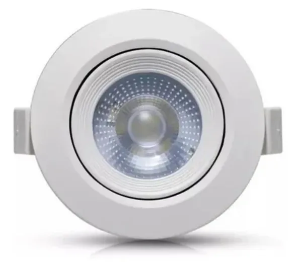 SPOT DICROICA LED SMD REDONDO 7W 6500K - GALAXY
