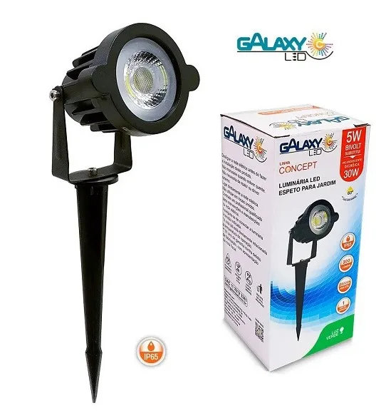 ESPETO DE JARDIM LED 5W 6500K IP65 - GALAXY