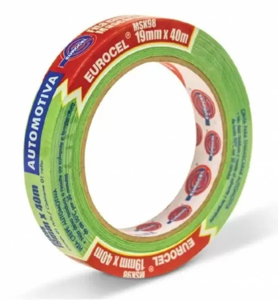 FITA CREPE VERDE 18MM X 50M - EUROCEL