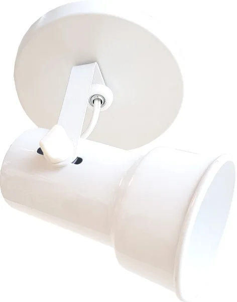 SPOT BULBO SOBREPOR P/ 1 LAMP. E27 BRANCO - REUE