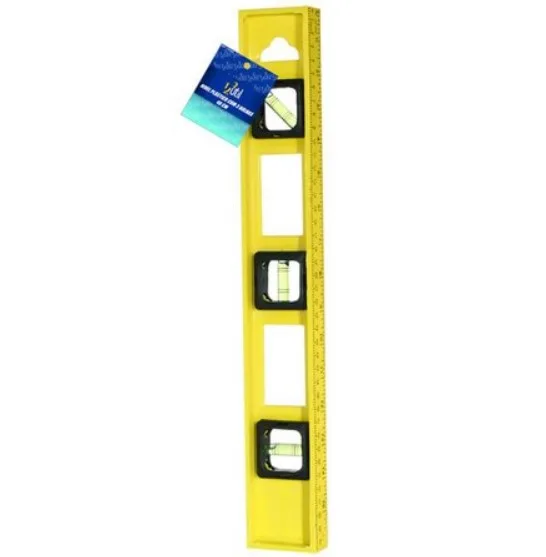 NIVEL PLASTICO 16'' ( 40CM) C/ 3 BOLHAS - 123 UTIL