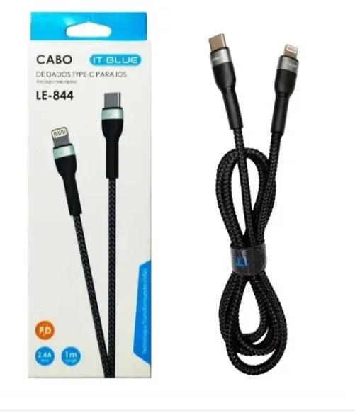 CABO DE DADOS TRANCADO TIPOC // IOS 2.4A LE844