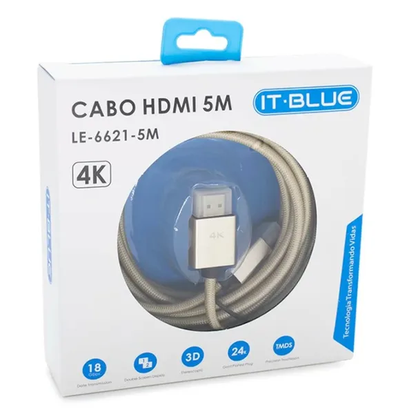 CABO HDMI X HDMI 2.0 4K C/ 3M LE 6621