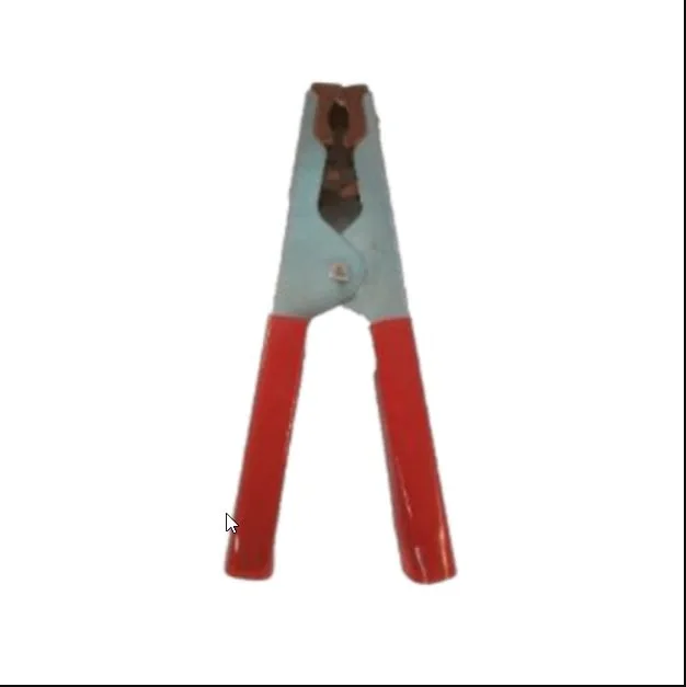 GARRA BATERIA P/ CABO CHUPETA G 13CM 200A VERMELHO - FRONTEL