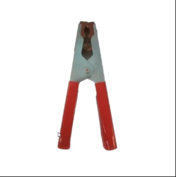 GARRA BATERIA P/ CABO CHUPETA G 13CM 200A VERMELHO - FRONTEL