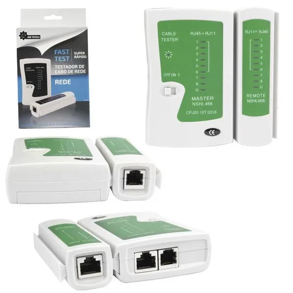 TESTADOR DE CABO RJ45 - MBTECH