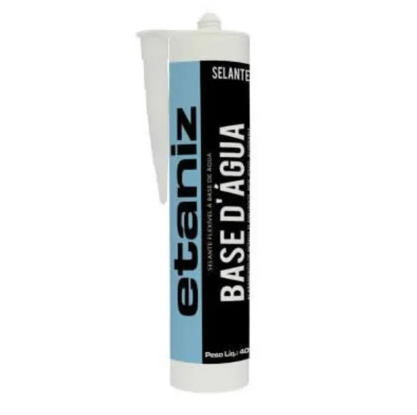 ADESIVO SELANTE BASE D'AGUA BRANCO 400 G - ETANIZ