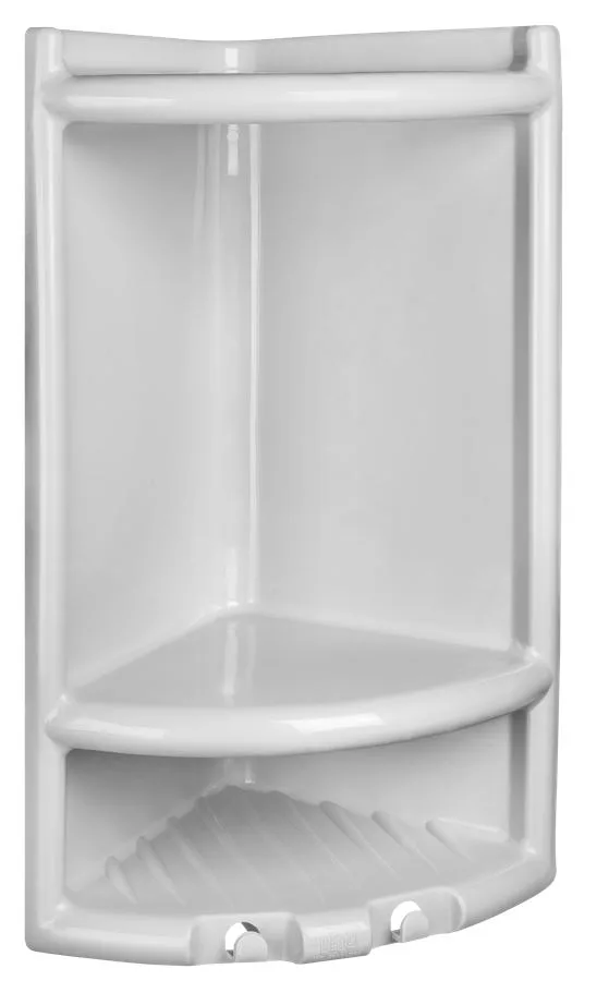 PORTA SHAMPOO CINZA CLARO - HERC