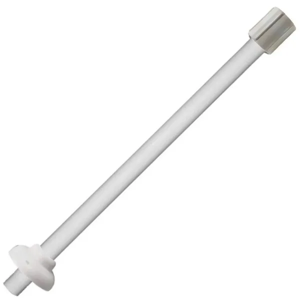 BRACO DE CHUVEIRO 30 CM ABS C/ 6 UN - HERC