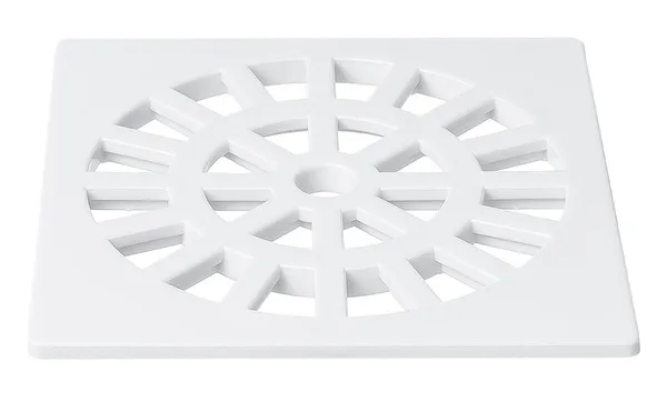 GRELHA ABS QUADRADA BRANCO 100MM - HERC