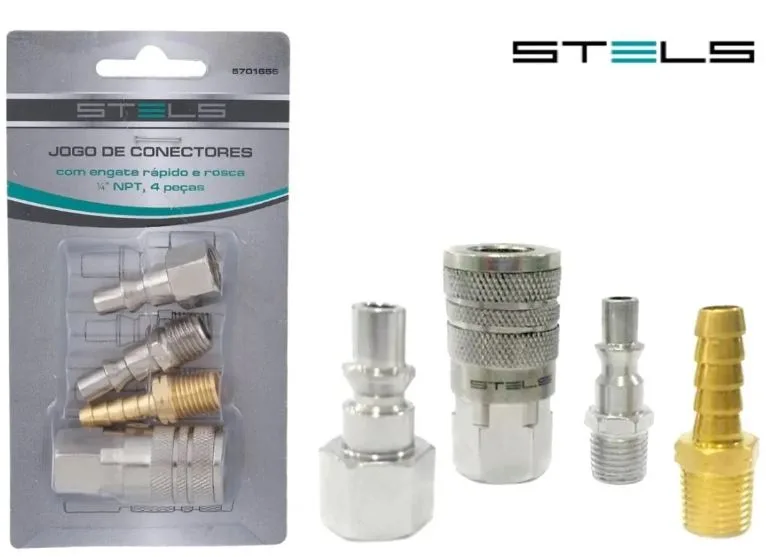 JG. CONECTORES C/ 4 PC - STELS