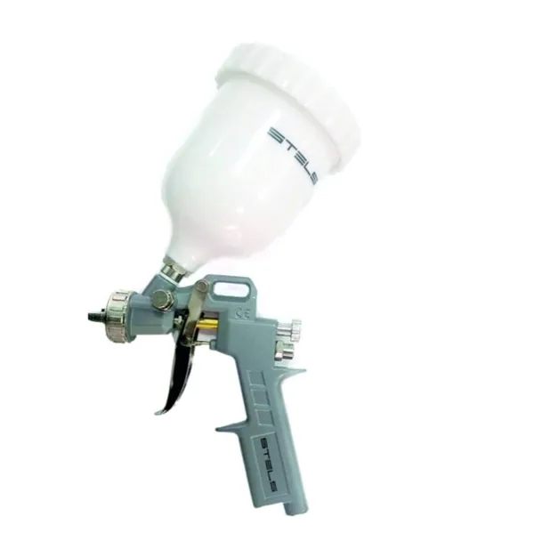 PISTOLA P/ PINTURA C/ TANQUE ALTO 600ML - STELLS