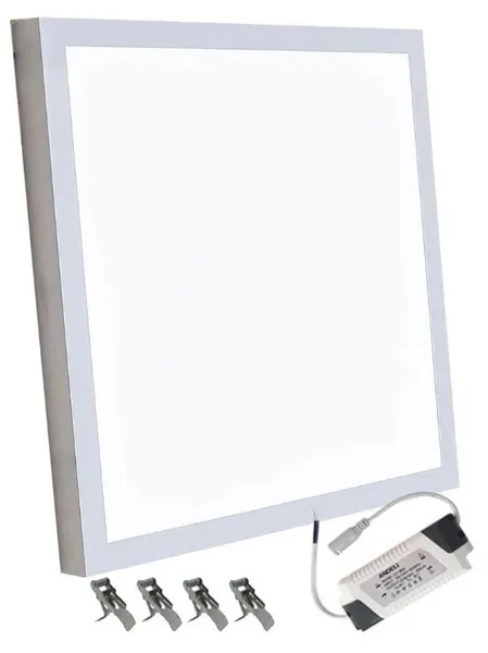 PLAFON LED SOBREPOR QUADRADO 40W 6500K - ECONOMAX